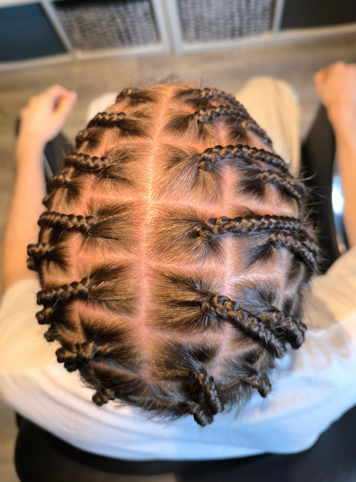 Men Two Strand Twist & Single Braids