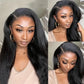 Raw Brazilian Virgin Hair Bundles Kinky Straight Human Hair Weave Bundles Remy Hair Extension 1 3 4 Bundles Coarse Yaki 30 inch