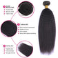 Raw Brazilian Virgin Hair Bundles Kinky Straight Human Hair Weave Bundles Remy Hair Extension 1 3 4 Bundles Coarse Yaki 30 inch