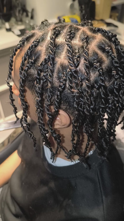 Men Two Strand Twist