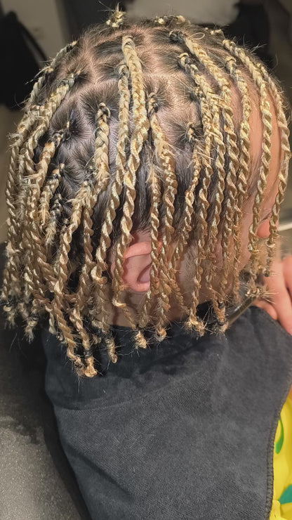Men Two Strand Twist