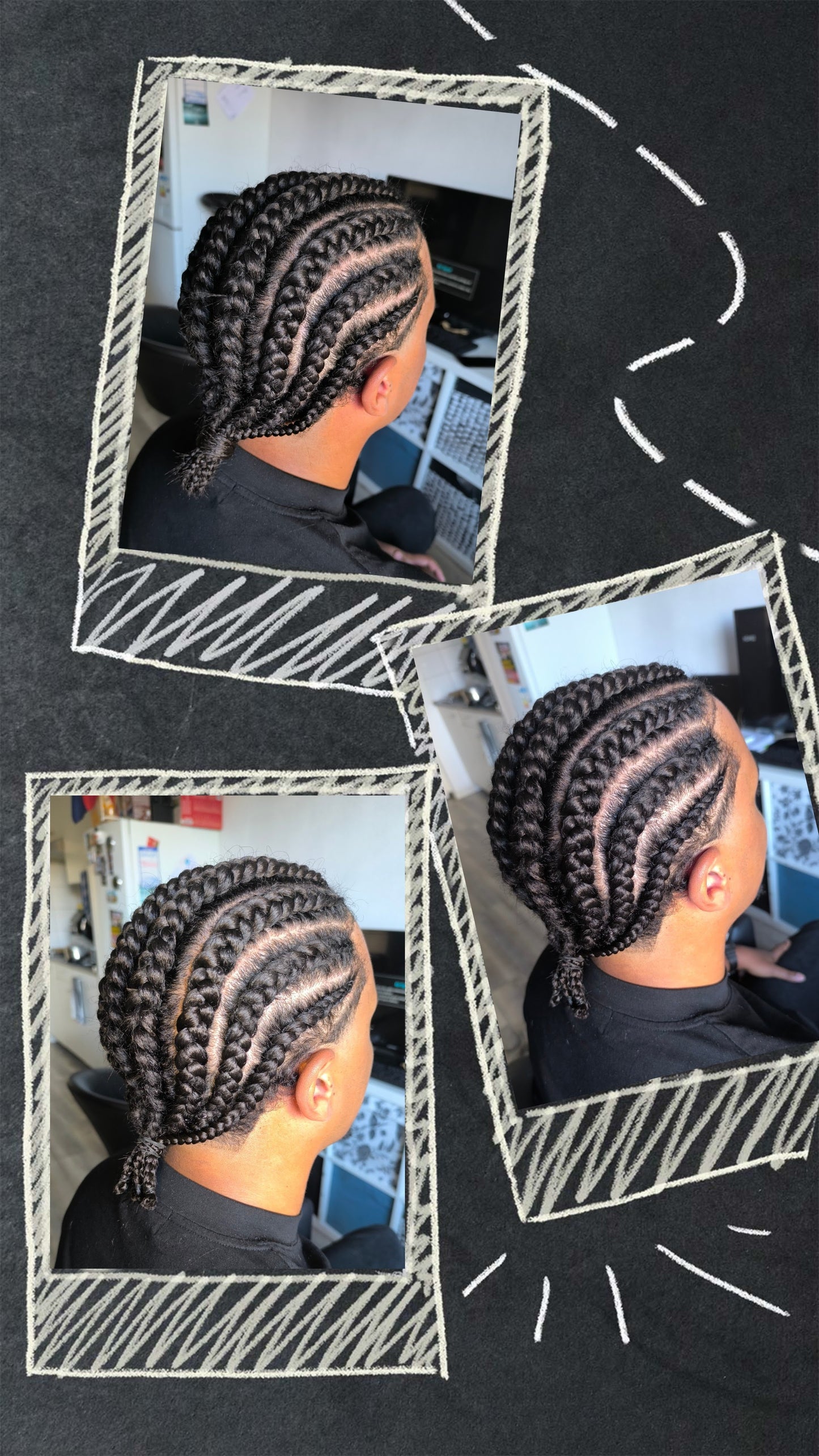 Men's Classic Cornrows