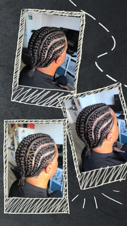 Men's Classic Cornrows