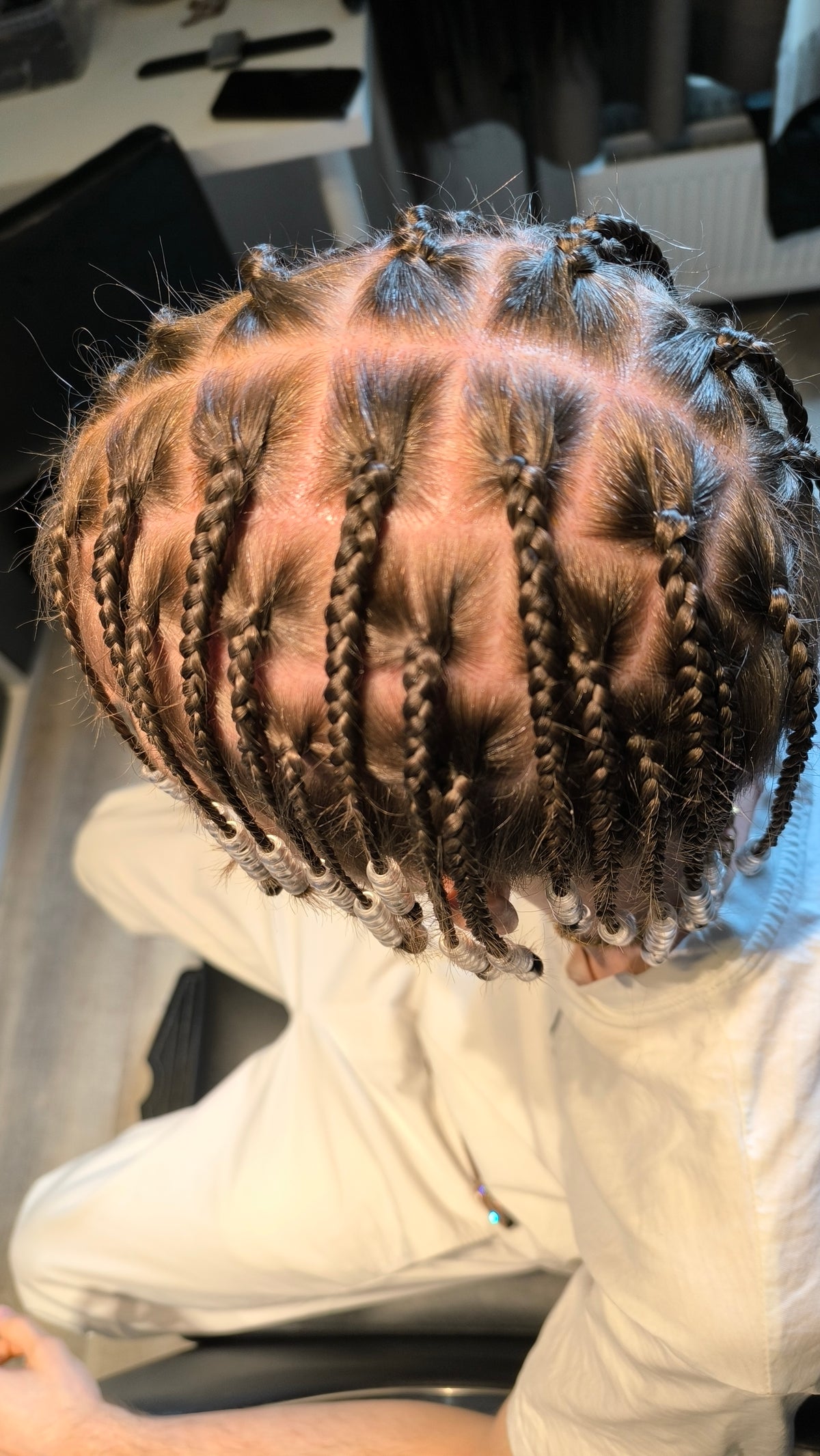 Men Two Strand Twist & Single Braids