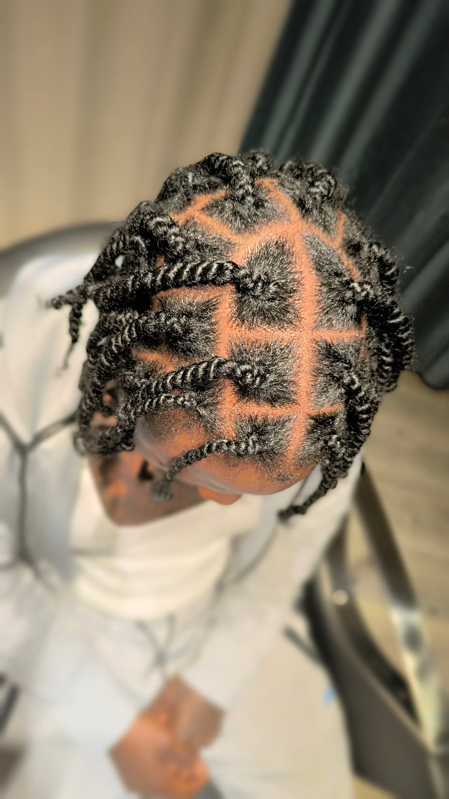 Men Two Strand Twist